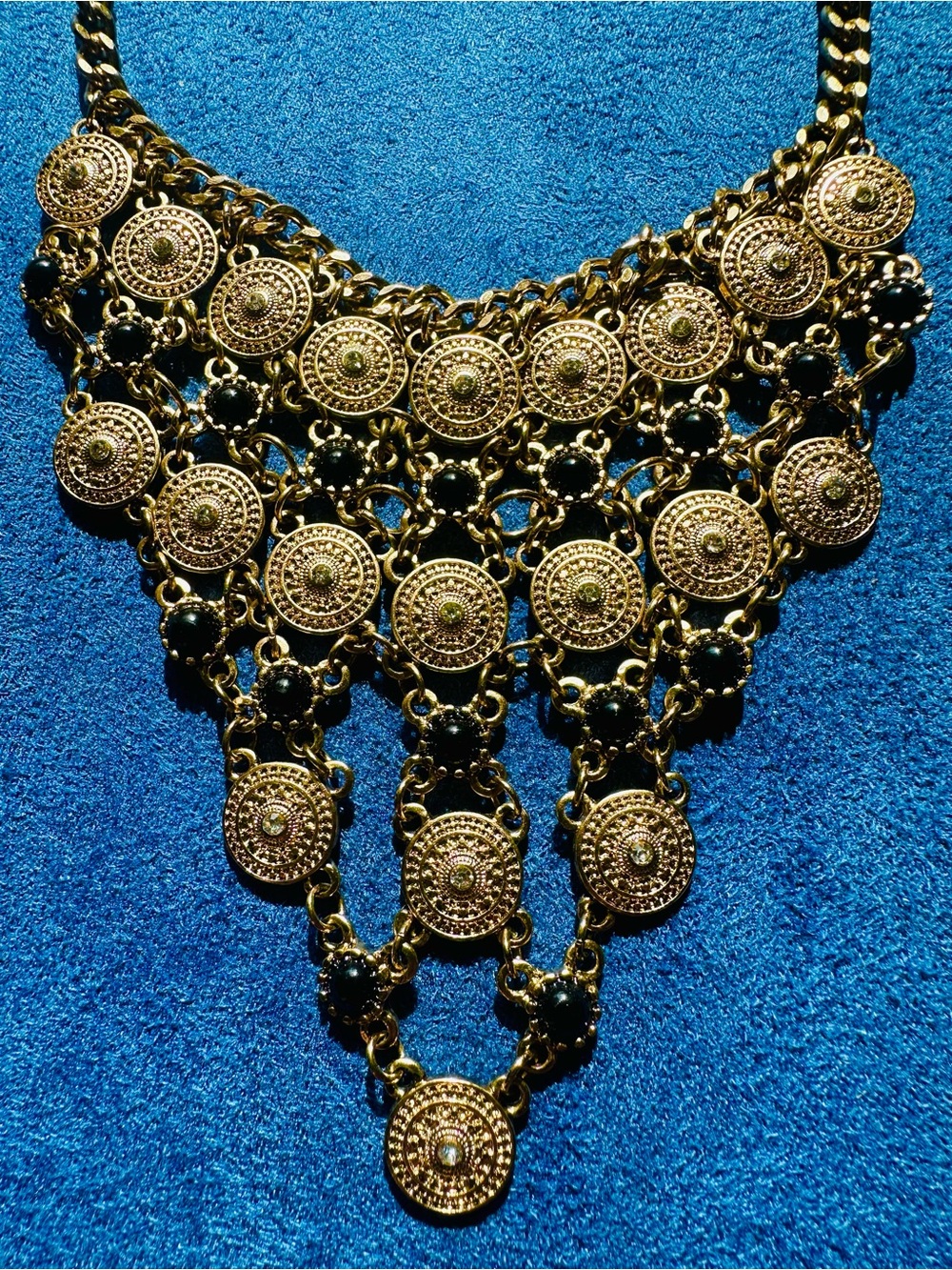 Boho/India wedding statement necklace